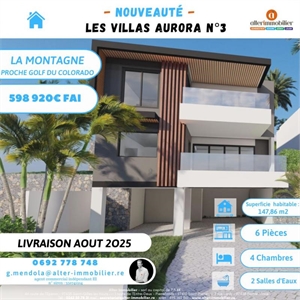 villa à la vente -   97417  LA MONTAGNE, surface 0 m2 vente villa - UBI417003372
